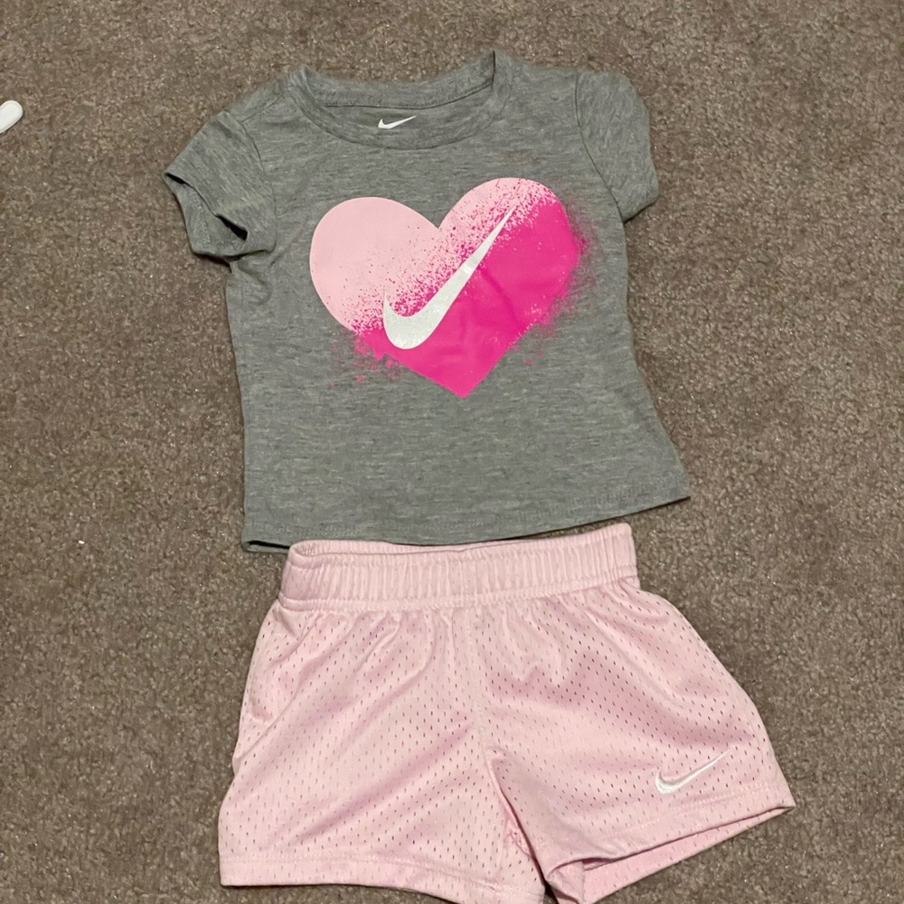 Toddler Nike short set